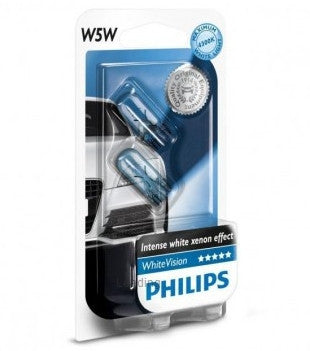 PHILIPS WhiteVision W5W T10 4300K (Twin)