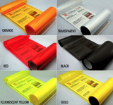 Car Light Vinyl Film Tint Sticker