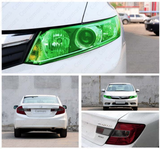 Car Light Vinyl Film Tint Sticker