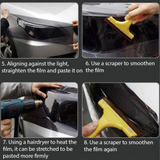 Car Light Vinyl Film Tint Sticker
