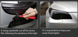 Car Light Vinyl Film Tint Sticker