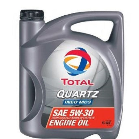 Total Quartz INEO MC3 5W30 Technologically Advanced Synthetic Engine Oil - 5qt