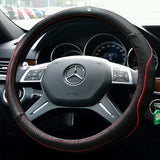 Mercedes-Benz Mercedes Benz steering wheel Leather cover 2 colors)