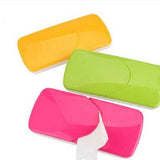 Sun Visor Plastic Tissue Container