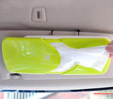 Sun Visor Plastic Tissue Container