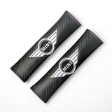 BMW Mini Cooper carbon feel seat beat cover (pair set)