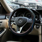 Mercedes Benz steering wheel Leather cover (fit for size 37-38cm wheel)