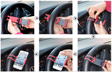 Steering Wheel Handphone Mount