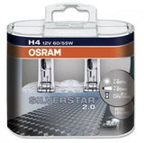 OSRAM Silverstar 2.0 H4 - (Twin Pack)