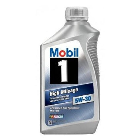 Mobil 1 5W-30 High Mileage - 1 qt (946ml)