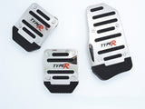 Car Non-slip Pedal Aluminium Alloy Foot Brake Cover Pad (Auto or Manual)