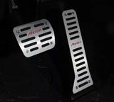 Mazda 6 ATENA or Mazda 3 Axela Non-slip Pedal Aluminium Alloy Foot Brake Cover Pad (Automatic only)Fit for 2013 TO 2015 version