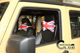 Mini Cooper British Flag style car neck rest pillow/Neck Rest Cushion/car cushion (2 pcs price)