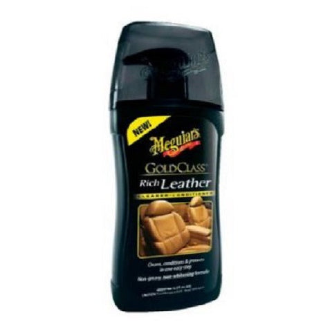 Meguiar's G17914 Gold Class Rich Leather Cleaner & Conditioner - 13.5 oz.