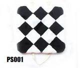 Checkered Pillow Seat (2pcs)