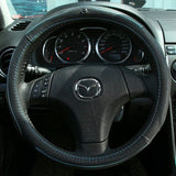 Mazda steering wheel Leather cover (fit for size 37-38cm wheel)