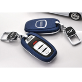 Audi Car Key Leather Shell