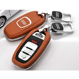 Audi Car Key Leather Shell