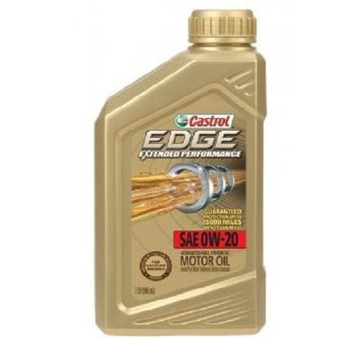 Castrol EDGE Titanium Extended Performance 0W-20 - 1 qt (946ml)