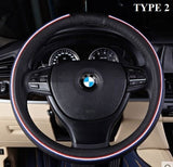 Multi style Steering wheel cover BMW KIA Honda Mazda (fit for size 38cm)