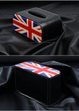 Car Use British Flag tissue box