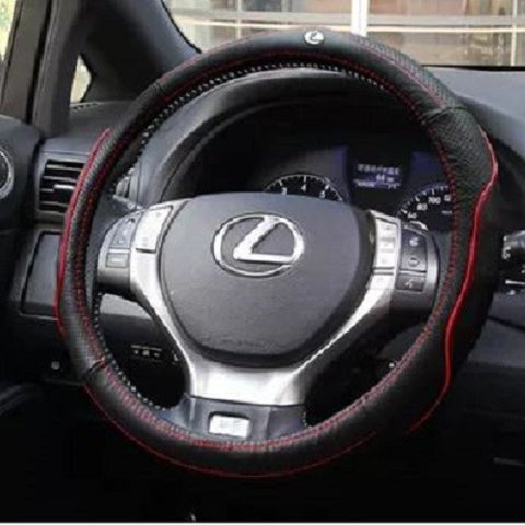 Lexus steering wheel Leather cover (38cm diameter wheel)