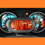 Multi-Function LCD Luminous Clock Plus Voltmeter Voltage Meter Plus Thermometer - New Year Clearance Sale