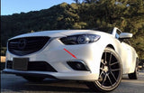 Year 2013-2015 Mazda 6 ATENZA Pair chrome front fog cover Eyebrow trim