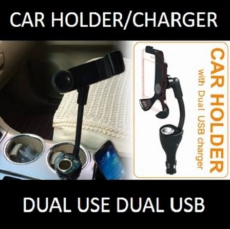 Universal Car Charger Mount for Mobile Phones