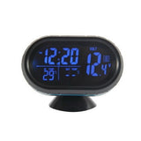 Multi-Function LCD Luminous Clock Plus Voltmeter Voltage Meter Plus Thermometer - New Year Clearance Sale