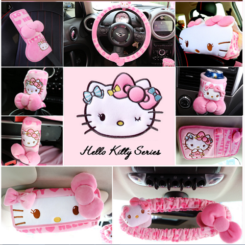 Hello Kitty Car Interior Accessories