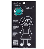 Stickman Family Car Decal Stickers