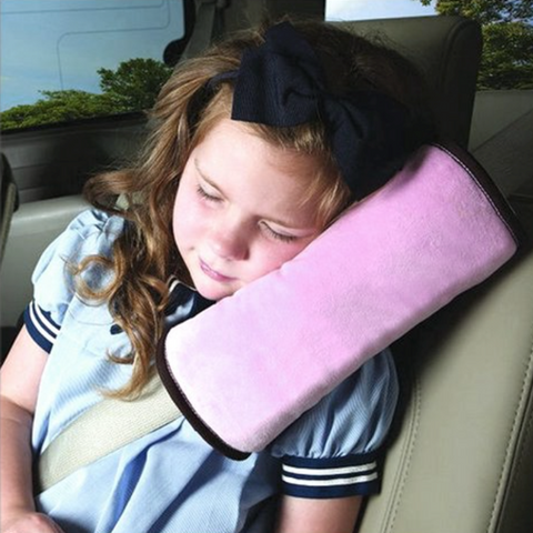 Seat Belt Shoulder Pad Cover & Pillow