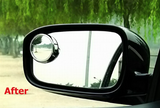 Wide-Angle Convex Blind Spot Mirror (2pcs per set)