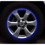 Tyre Rim Reflective Decal