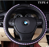 Multi style Steering wheel cover BMW KIA Honda Mazda (fit for size 38cm)