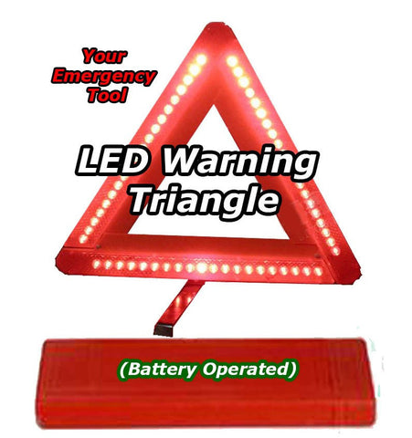 Super Bright LED Warning Triangle Reflector