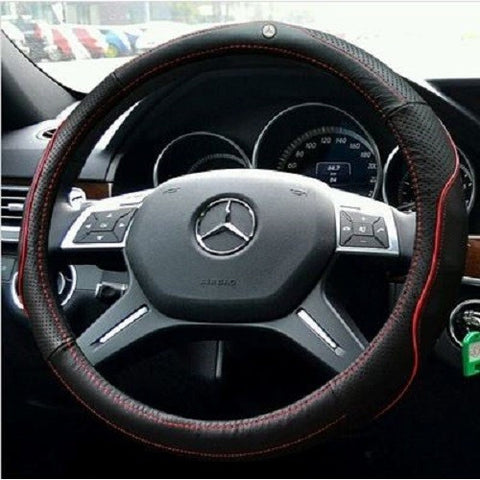 Mercedes-Benz Mercedes Benz steering wheel Leather cover 2 colors)