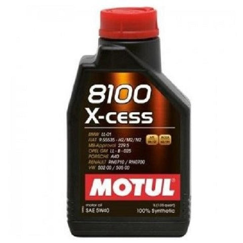 MOTUL X-cess 8100 5W40 - 1 Litres