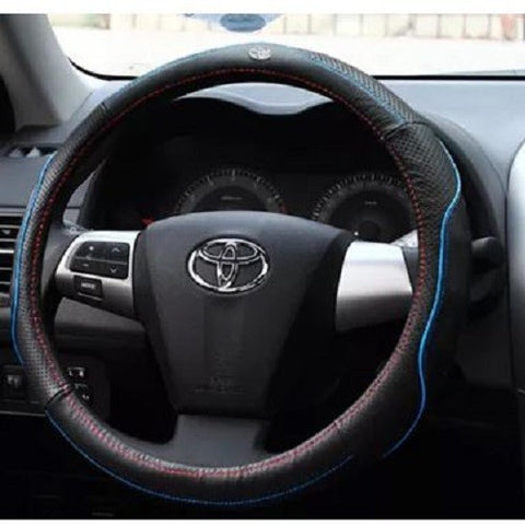 BMW steering wheel Leather cover (fit for size 37-38cm wheel)