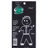 Stickman Family Car Decal Stickers