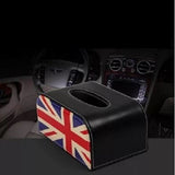 Car Use British Flag tissue box