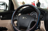 KIA steering wheel Leather cover (fit for size 37-38cm wheel)