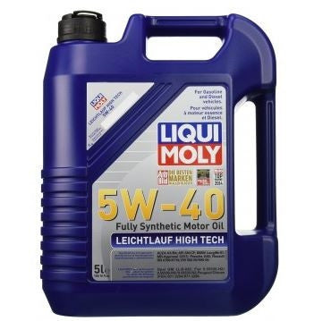 Liqui Moly Leichtlauf ("Smooth") High Tech 5W40 - 5 Litres