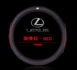 Lexus steering wheel Leather cover (38cm diameter wheel)