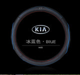 KIA steering wheel Leather cover K2 K3 K4 K5 (3 colors)