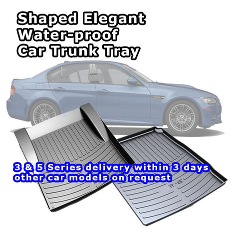 BMW 3 Series Shaped Elegant Water-proof Car Trunk Tray