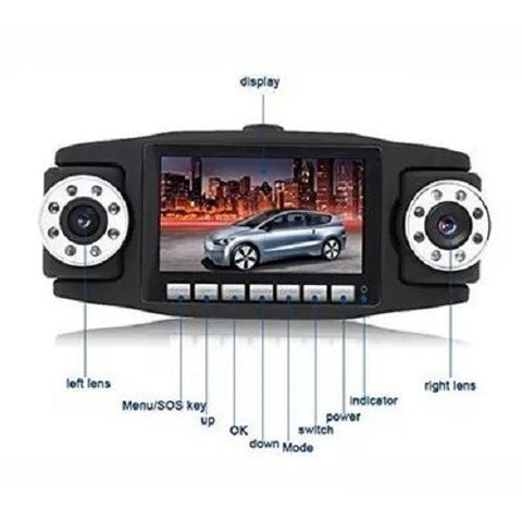 Bestface 2.7 TFT 270¡aRotating Dual Camera Lens HD Car DVR Vehicle Blackbox DVR