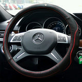 Mercedes Benz steering wheel Leather cover (fit for size 37-38cm wheel)