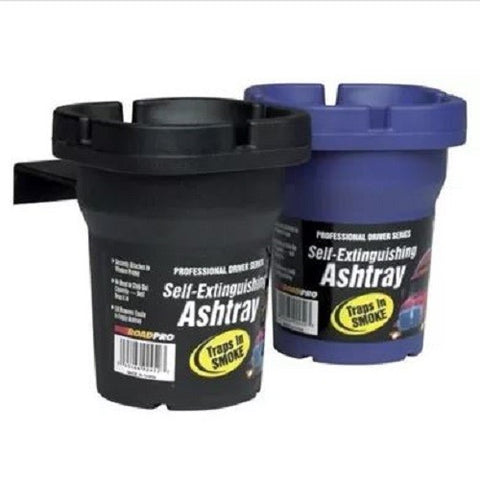 RoadPro RP-452 Small Self-Extinguishing Ashtray - Colors May Vary